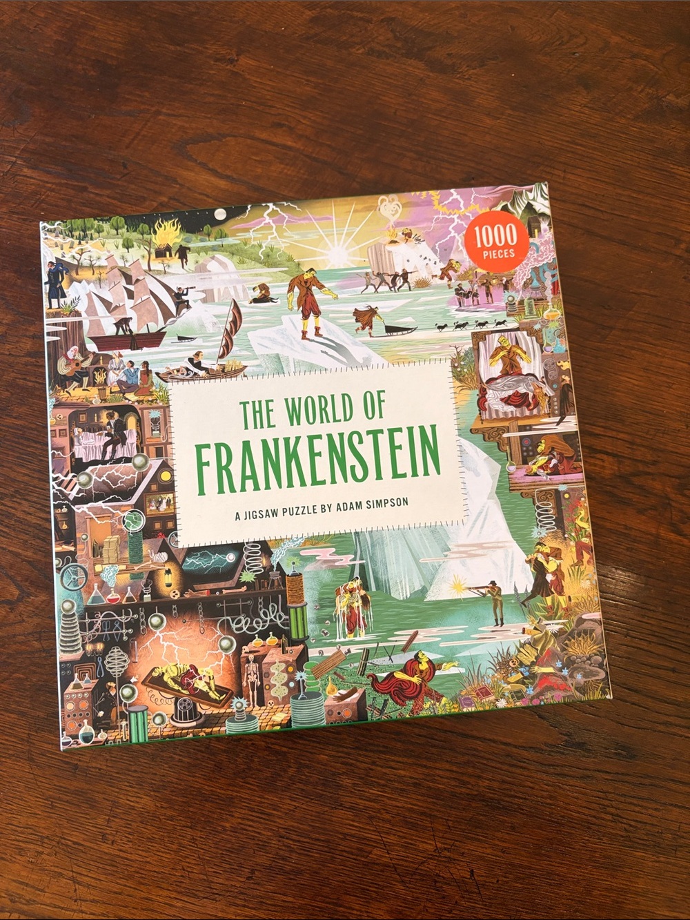 World of Frankenstein jigsaw puzzle 1000 pieces